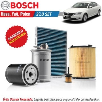 Skoda Octavia 1.0 TSI Bosch Filtre Bakım Seti (2016-2020)