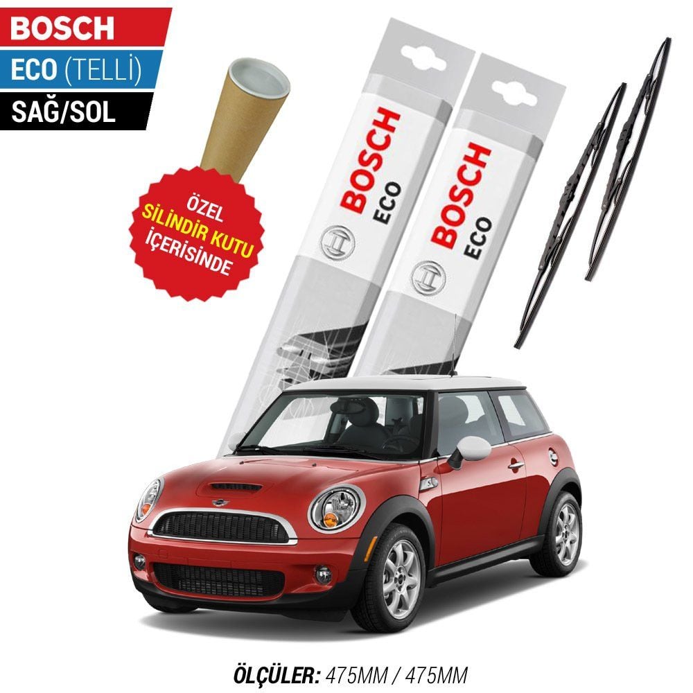 Mini Cooper Silecek Takımı (2004-2012) Bosch Eco