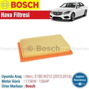 Mercedes E180 W212 Bosch Hava Filtresi (2013-2016)