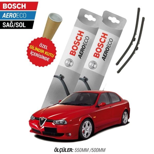 Alfa Romeo 156 Silecek Seti (1997-2007) Bosch Aeroeco