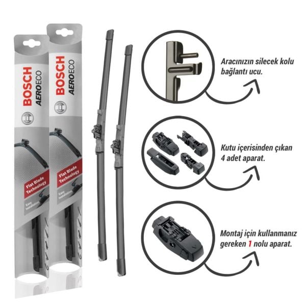 Alfa Romeo Brera Silecek (2006-2009) Bosch Aeroeco