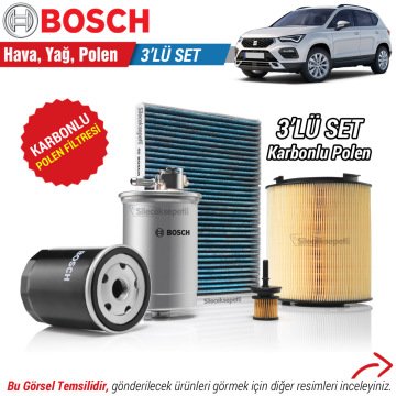 Seat Ateca 1.0 TSI Bosch Filtre Bakım Seti (2016-2020)