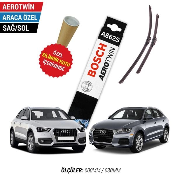 Audi Q3 Silecek Takımı (2011-2017) Bosch Aerotwin A862S