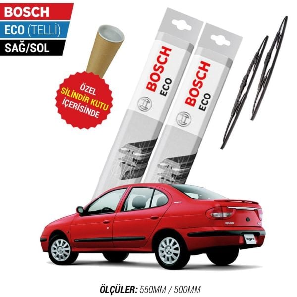 Renault Megane 1 Silecek Takımı (1996-2002) Bosch Eco