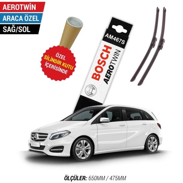 Mercedes B180 Silecek (2012-2014 W246) Bosch Aerotwin AM467S