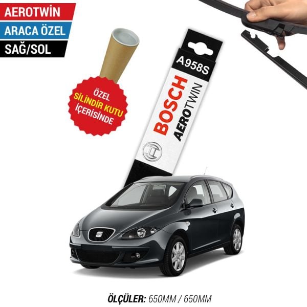 Seat Altea Silecek Takımı (2004-2008) Bosch Aerotwin A958S