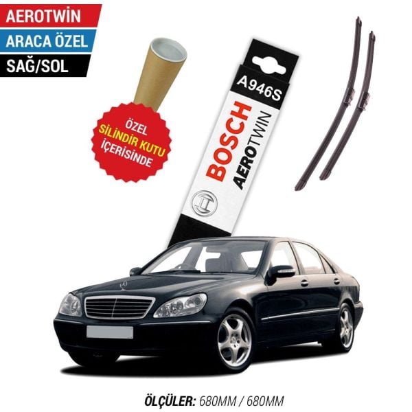 Mercedes S Serisi W220 Silecek (2000-2005) Bosch Aerotwin