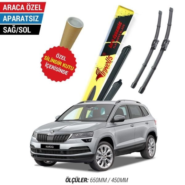 Skoda Karoq İnwells Muz Silecek Takımı (2018-2024)