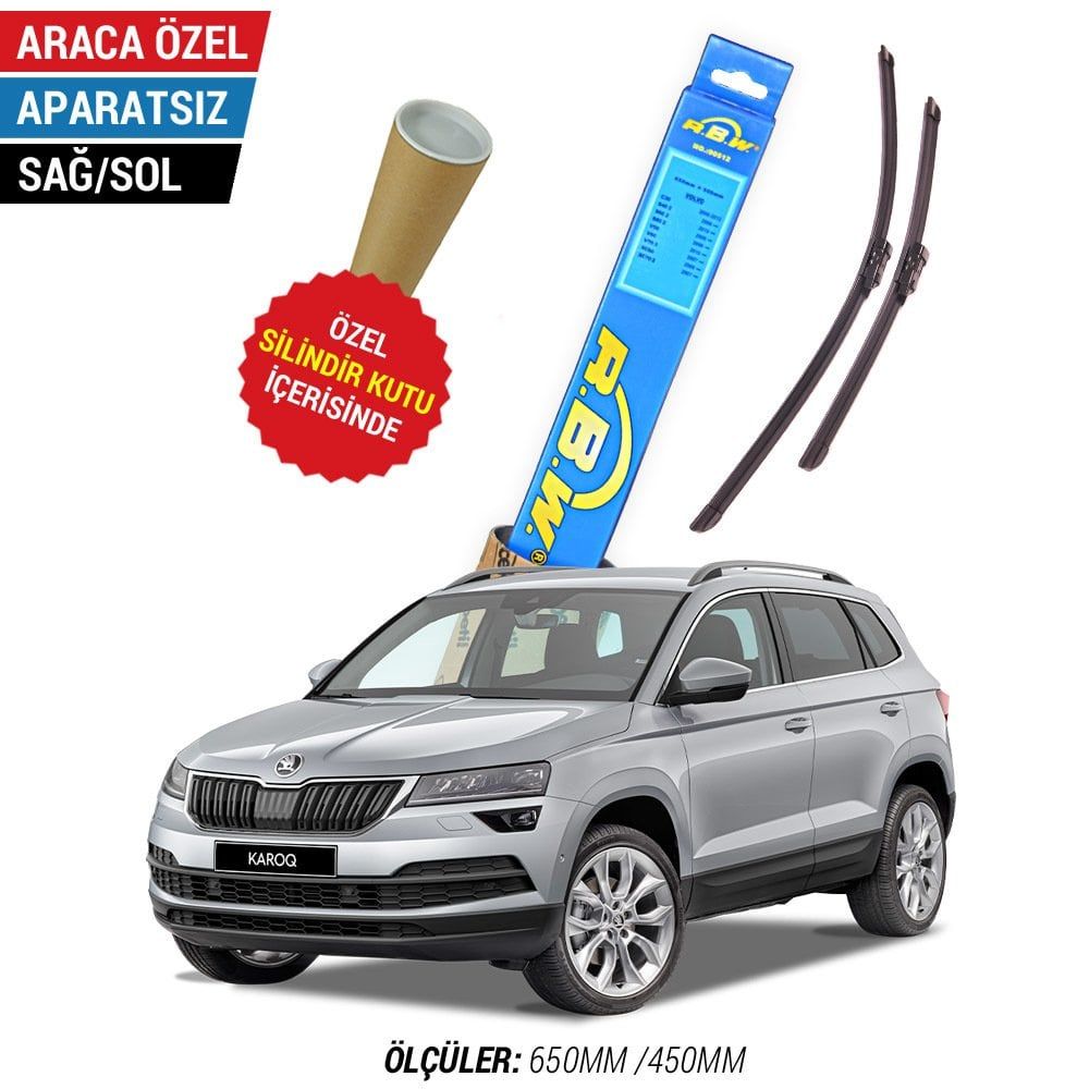 Skoda Karoq RBW Muz Silecek Takımı (2018-2025)