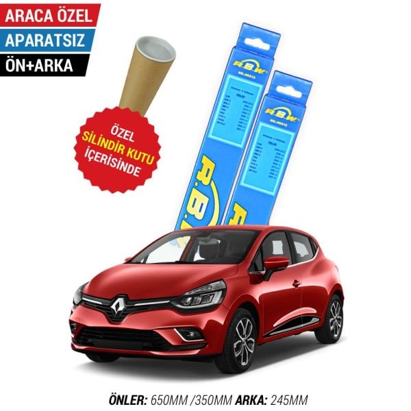 Renault Clio 4 Ön Arka Silecek Takımı (2012-2020) RBW