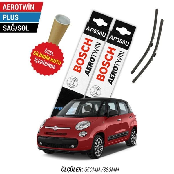 Fiat 500L Silecek Takımı (2013-2017) Bosch Aerotwin Plus