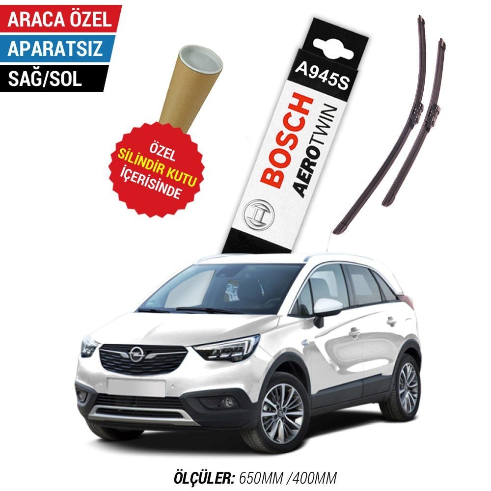 Opel Crossland X Silecek (2017-2020) Bosch Aerotwin A945S