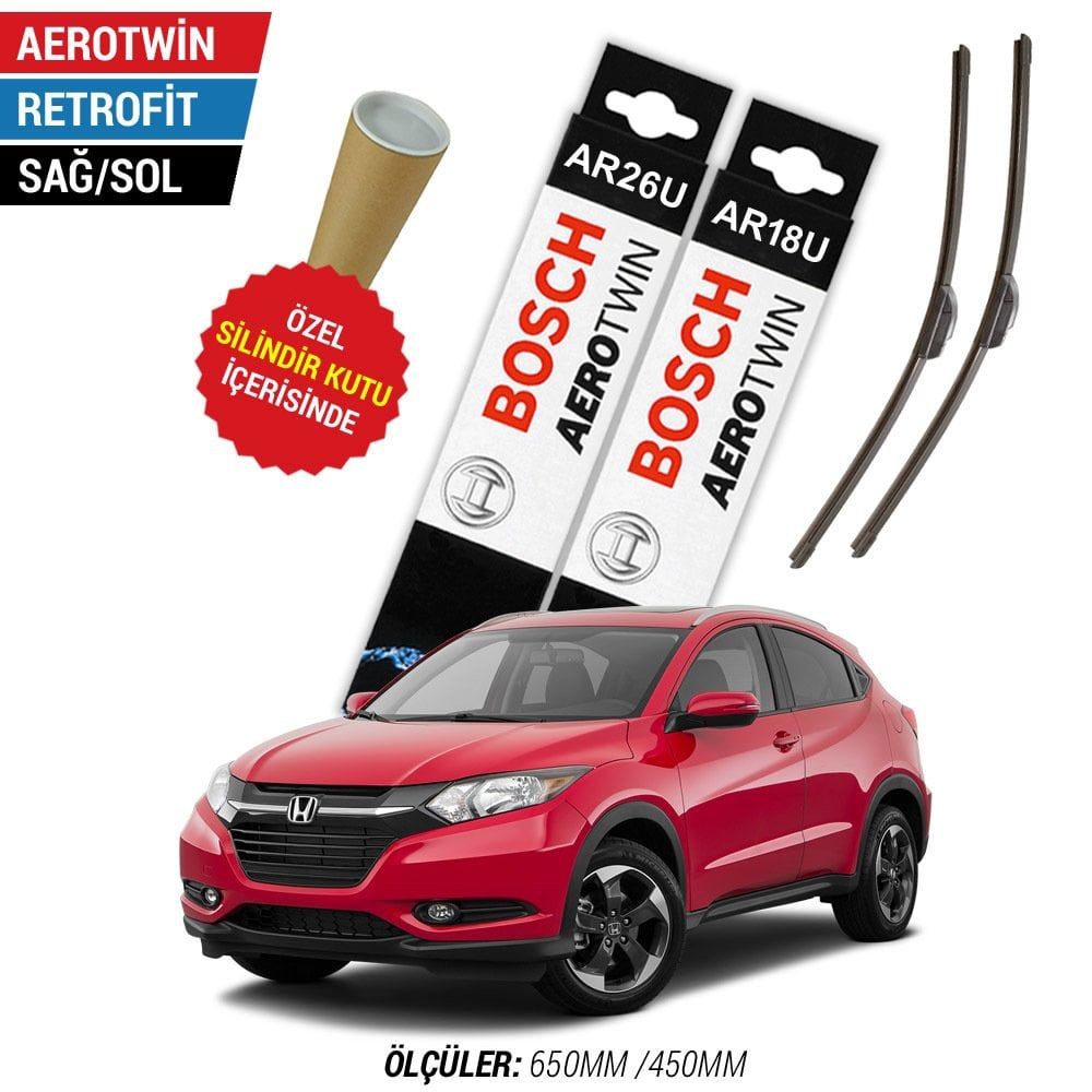 Honda HR-V Silecek (2015-2020) Bosch Aerotwin Retrofit