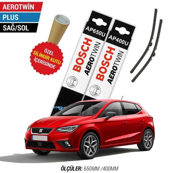 Seat İbiza Silecek Takımı (2017-2024) Bosch Aerotwin Plus