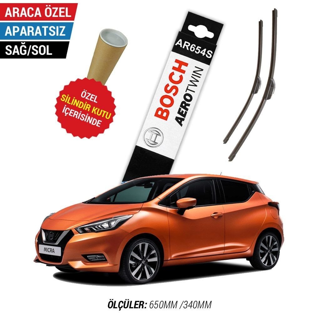 Nissan Micra Silecek (2019-2022) Bosch Aerotwin AR654S