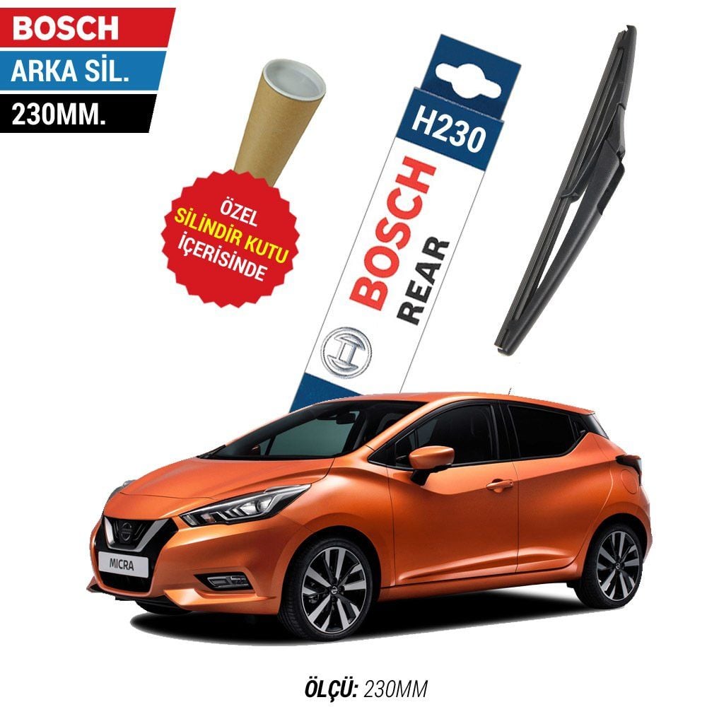 Nissan Micra Arka Silecek (2019-2022) Bosch Rear