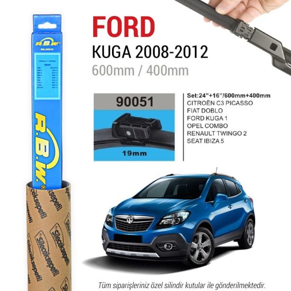 Ford Kuga RBW Muz Silecek Takımı (2008-2012)