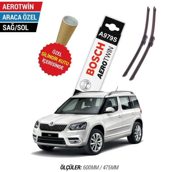Skoda Yeti Silecek Takımı (2009-2016) Bosch Aerotwin A979S