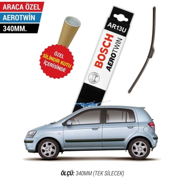 Hyundai Getz Arka Silecek (2002-2011) Bosch Aerotwin Retrofit