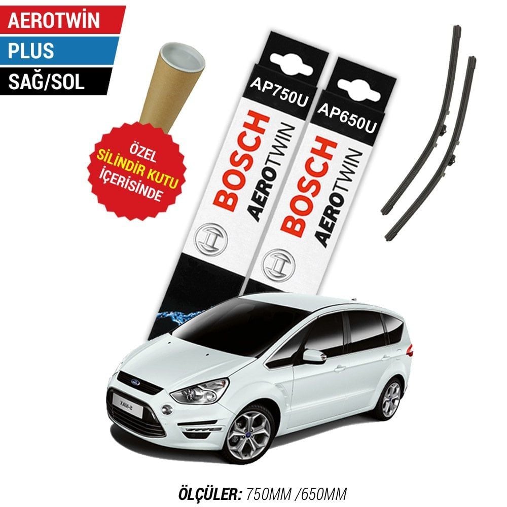Ford S-Max Silecek Takımı (2006-2014) Bosch Aerotwin Plus