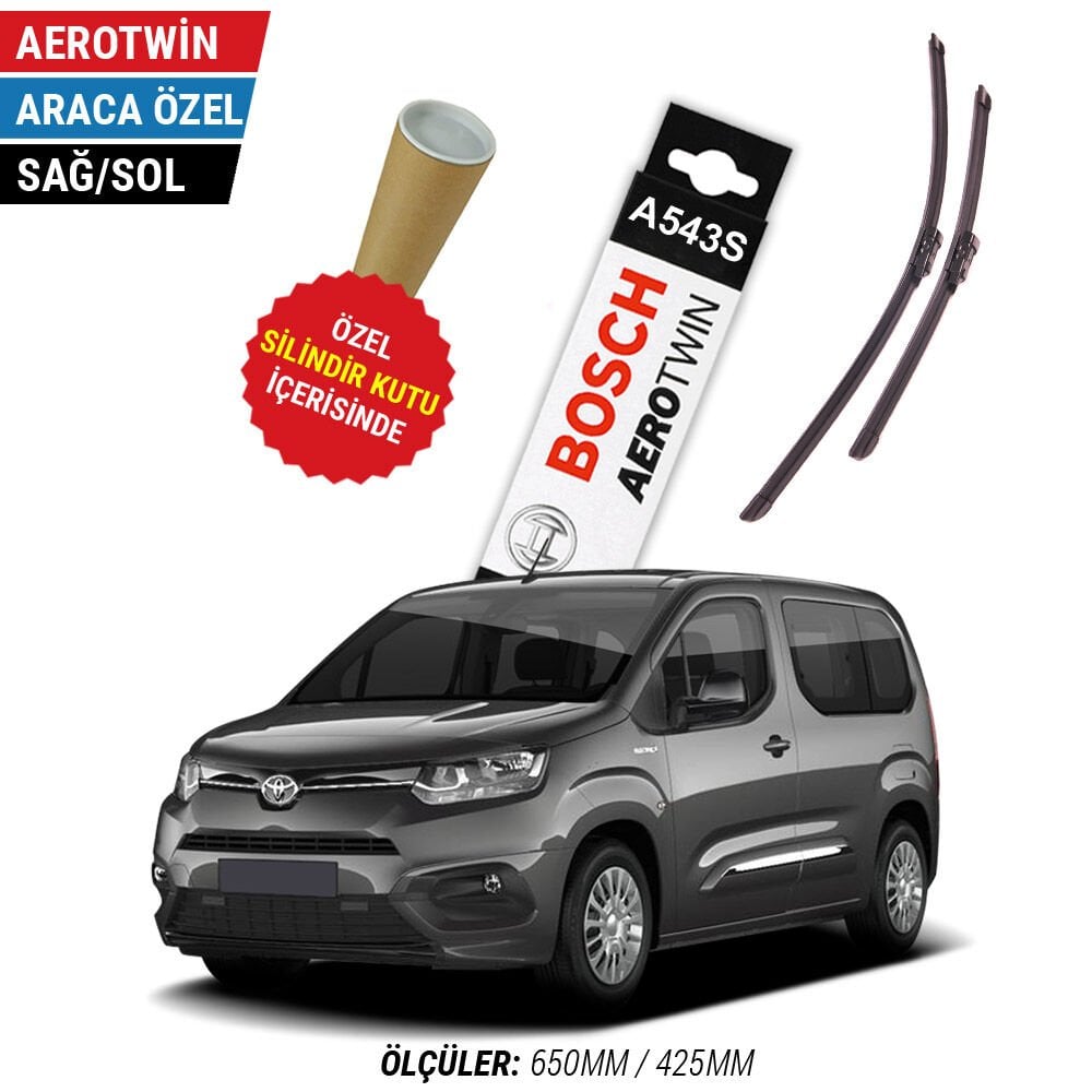 Toyota Proace City Silecek (2021-2025) Bosch Aerotwin A543S