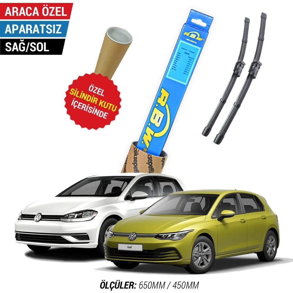 VW Golf 7 / 7.5 / 8 RBW Muz Silecek (2012-2024)