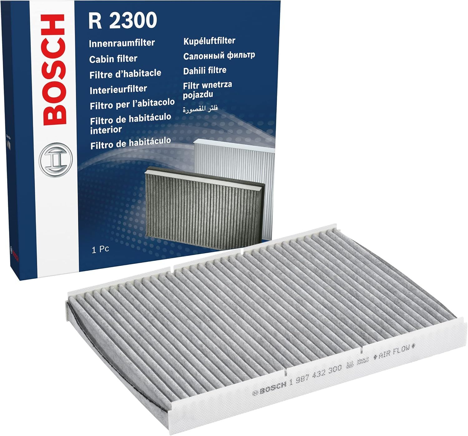 Vw Bora 1.6 Bosch Karbonlu Polen Filtresi AKL, AEG