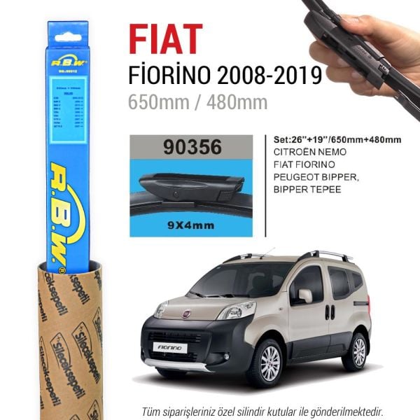 Fiat Fiorino RBW Muz Silecek Takımı (2008-2024)