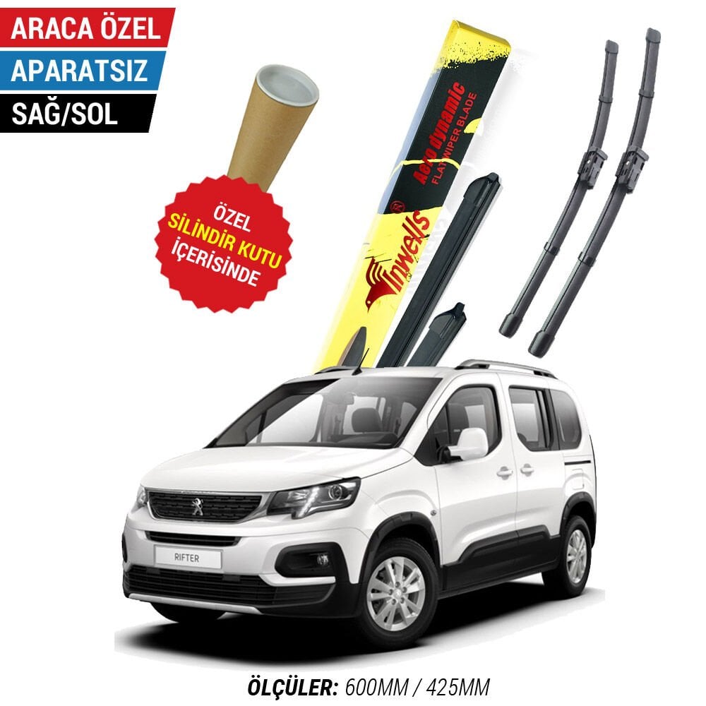 Peugeot Rifter Silecek (2019-2025) İnwells