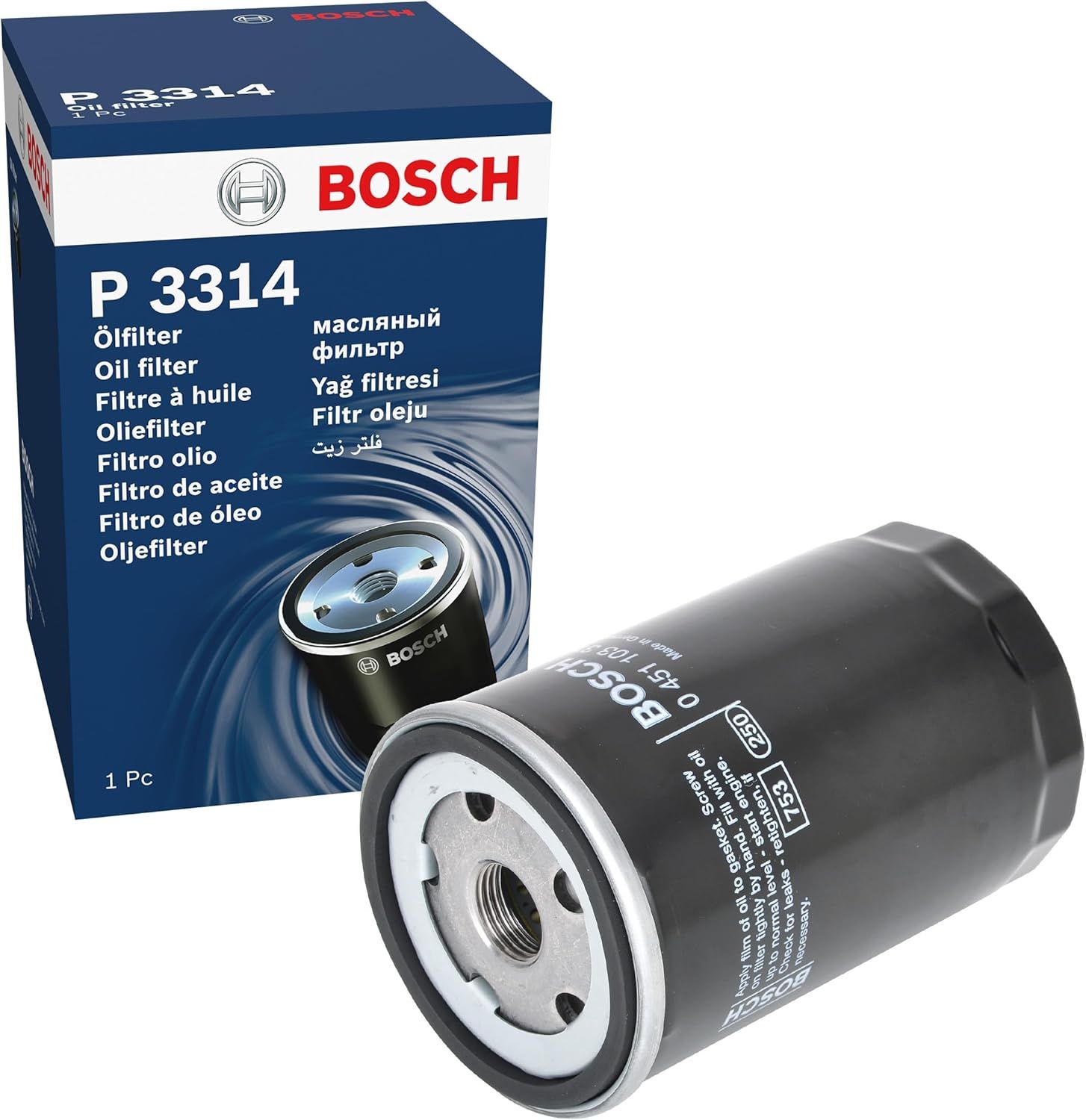 Volkswagen Bora 1.6 Bosch Yağ Filtresi BFQ, AVU, BFG