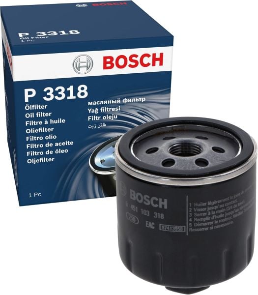 Volkswagen Bora 1.6 Bosch Yağ Filtresi BCB