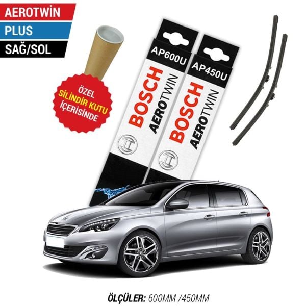 Peugeot 308 Silecek Takımı (2014-2021) Bosch Aerotwin Plus