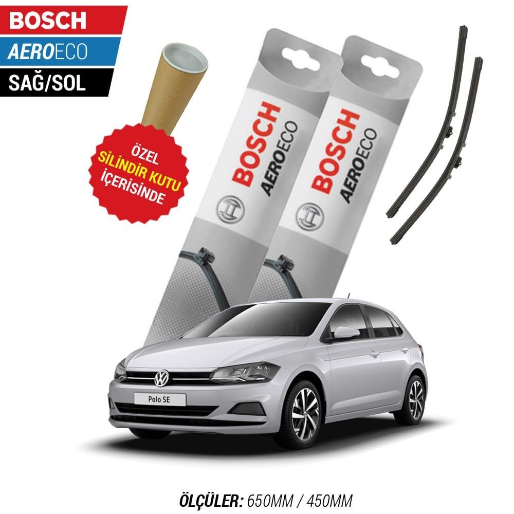 Volkswagen Polo Muz Silecek (2018-2025) Bosch Aeroeco