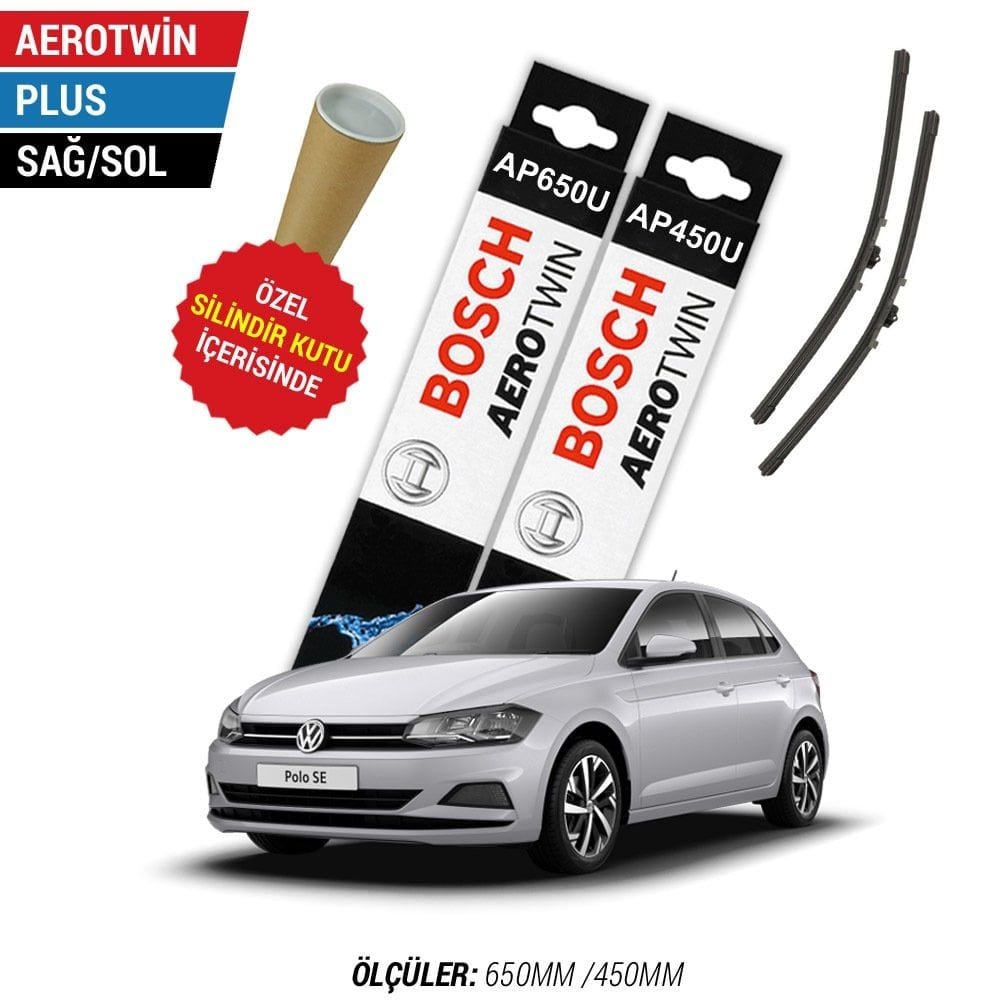 Volkswagen Polo Silecek Takımı (2018-2024) Bosch Aerotwin Plus