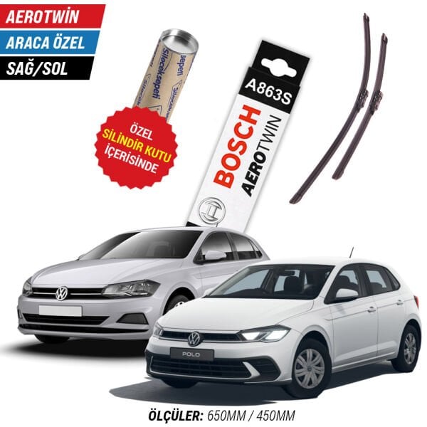 Vw Polo Silecek (2018-2025) Bosch Aerotwin A863S