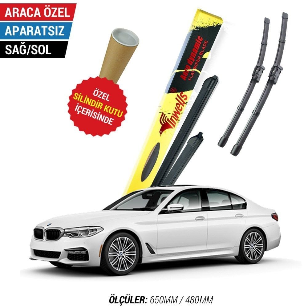 BMW 5 Serisi G30 İnwells Muz Silecek (2017-2023)