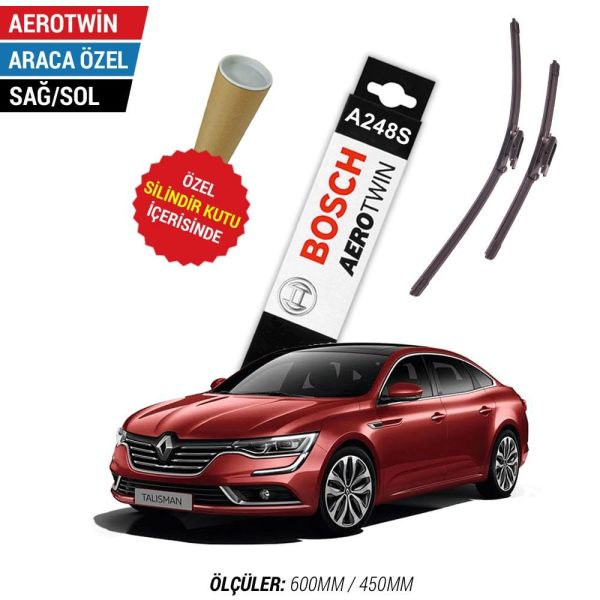 Renault Talisman Silecek Seti (2015-2022) Bosch Aerotwin A248S