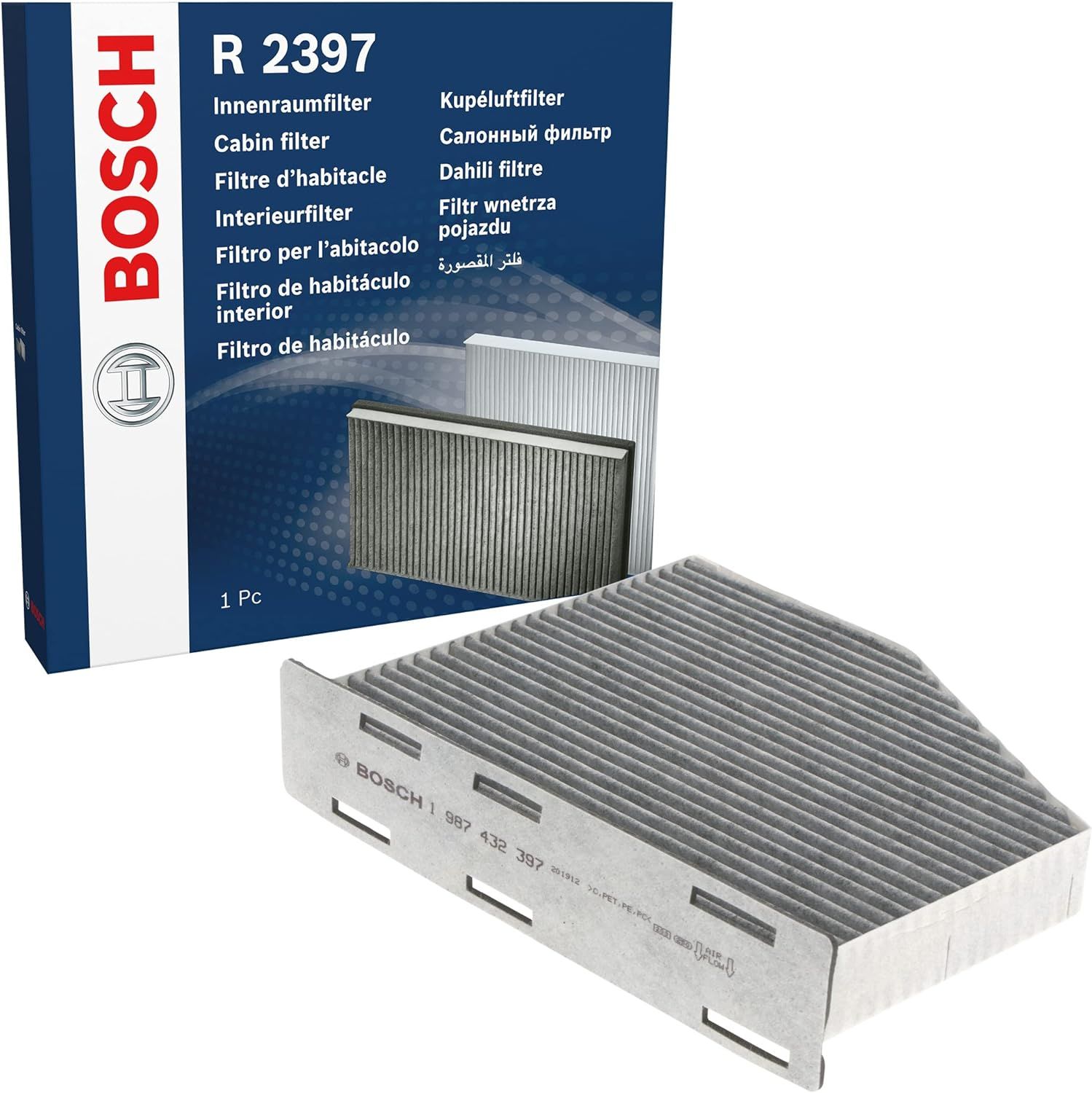 Volkswagen Golf 6 1.6 Bosch Karbonlu Polen Filtresi BSE, BSF