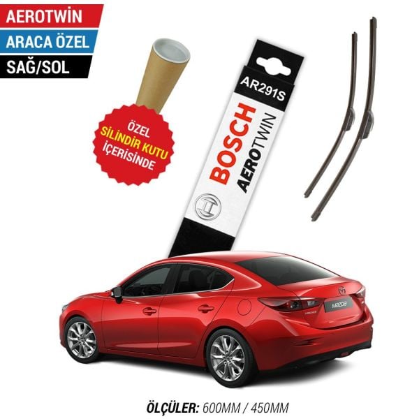 Mazda 3 Silecek (2014-2016) Bosch Aerotwin AR291S
