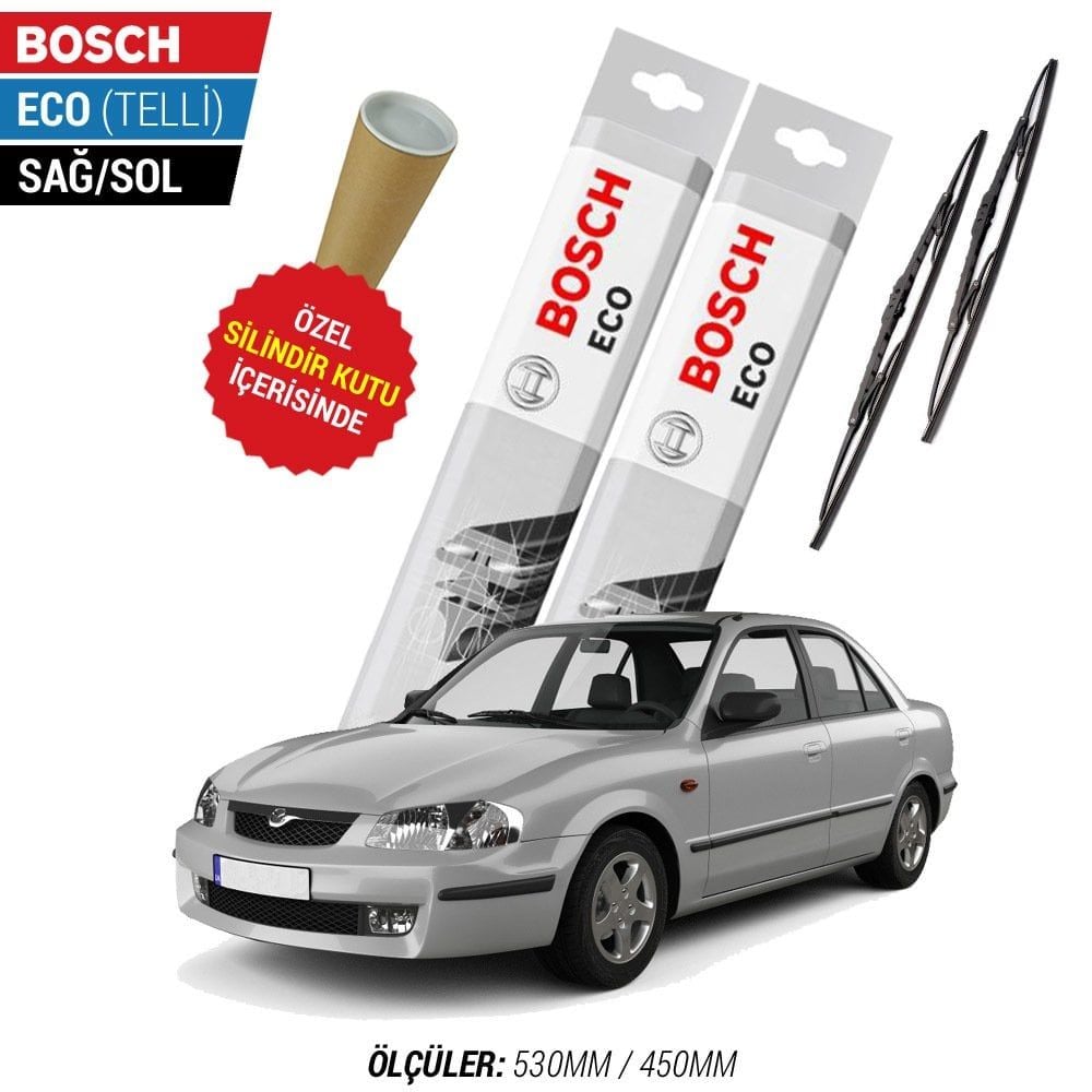 Mazda 323 Silecek Takımı (1998-2003) Bosch Eco