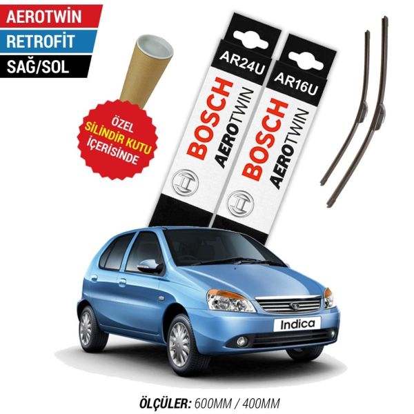 Tata İndica Silecek Takımı (2006-2009) Bosch Aerotwin