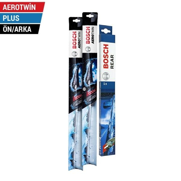 Opel Astra H Ön Arka Silecek (2004-2013) Bosch Aerotwin Plus