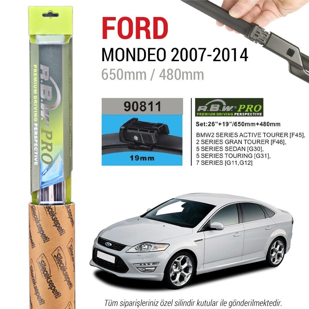 Ford Mondeo RBW Pro Muz Silecek Takımı (2007-2014)