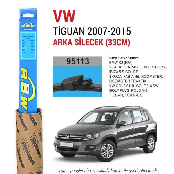 Volkswagen Tiguan RBW Arka Silecek (2007-2015)
