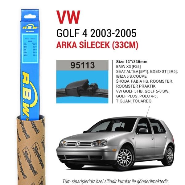 Volkswagen Golf 4 RBW Arka Silecek (2003-2005)