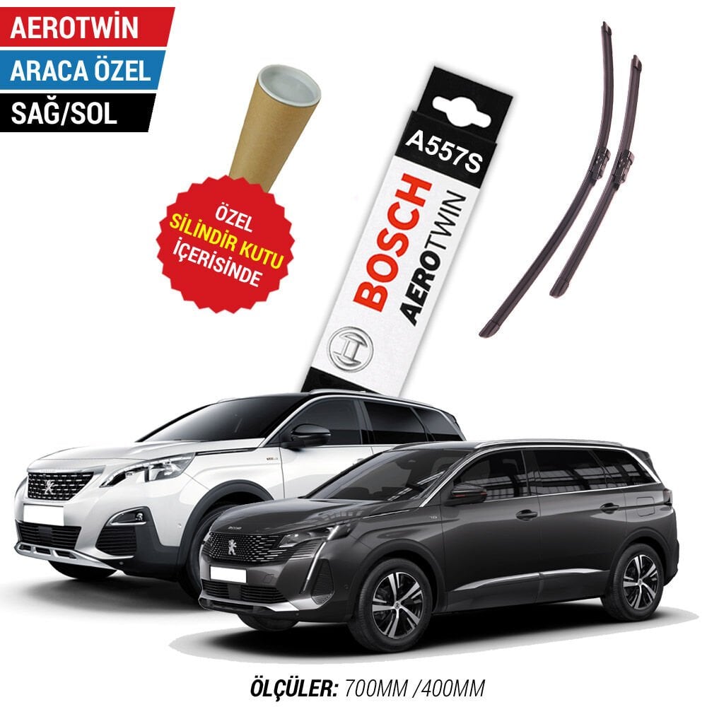 Peugeot 5008 Silecek (2017-2024) Bosch Aerotwin A557S
