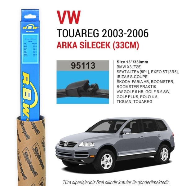 Volkswagen Touareg RBW Arka Silecek (2003-2006)
