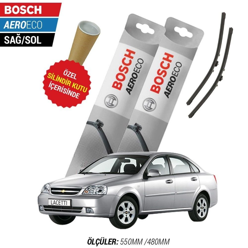 Chevrolet Lacetti Muz Silecek (2005-2011) Bosch Aeroeco