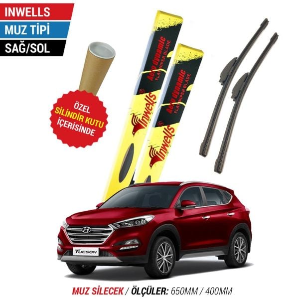 Hyundai Tucson İnwells Muz Silecek Takımı (2015-2020)