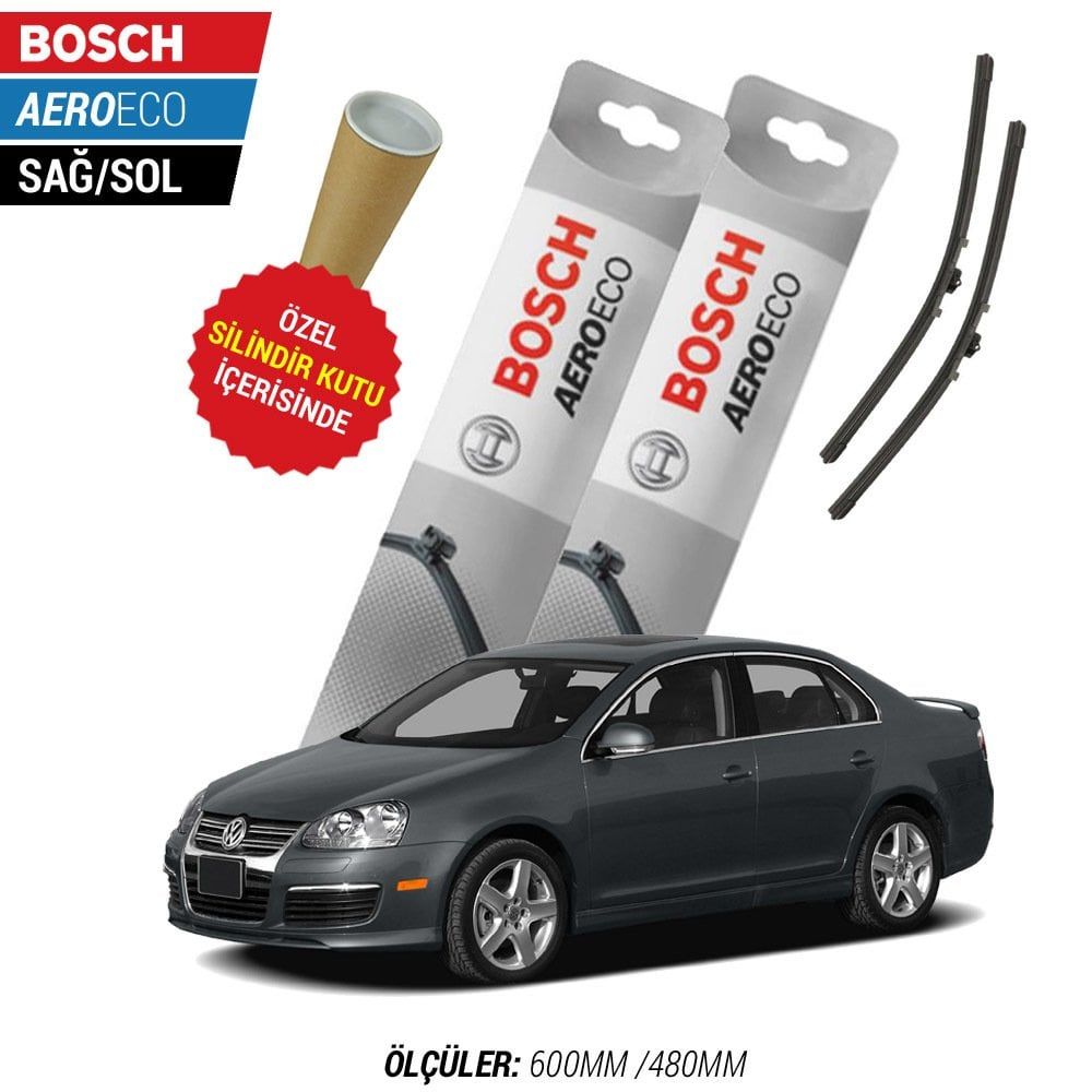 Volkswagen Jetta Muz Silecek (2006-2010) Bosch Aeroeco